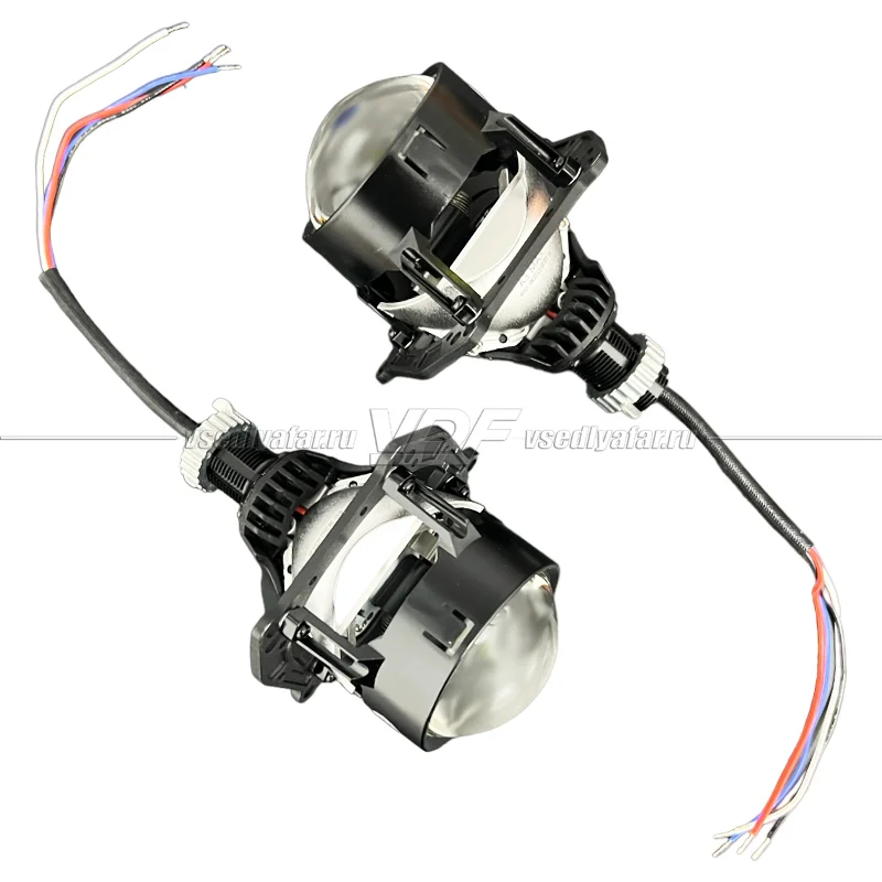 Светодиодные линзы Aozoom A3 MAX 2.5 12V 49/57W 4200/4600Lm